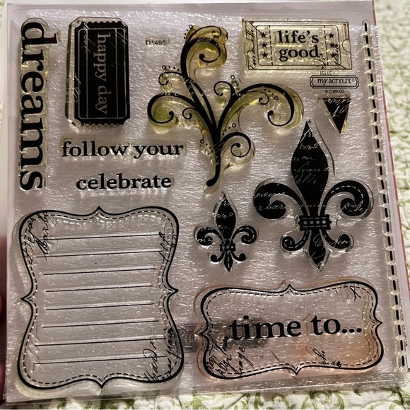 Close to my Heart Stamps Set of 3 - Picture 6 of 7